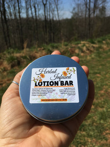 Herbal Infused Solid Lotion Bar