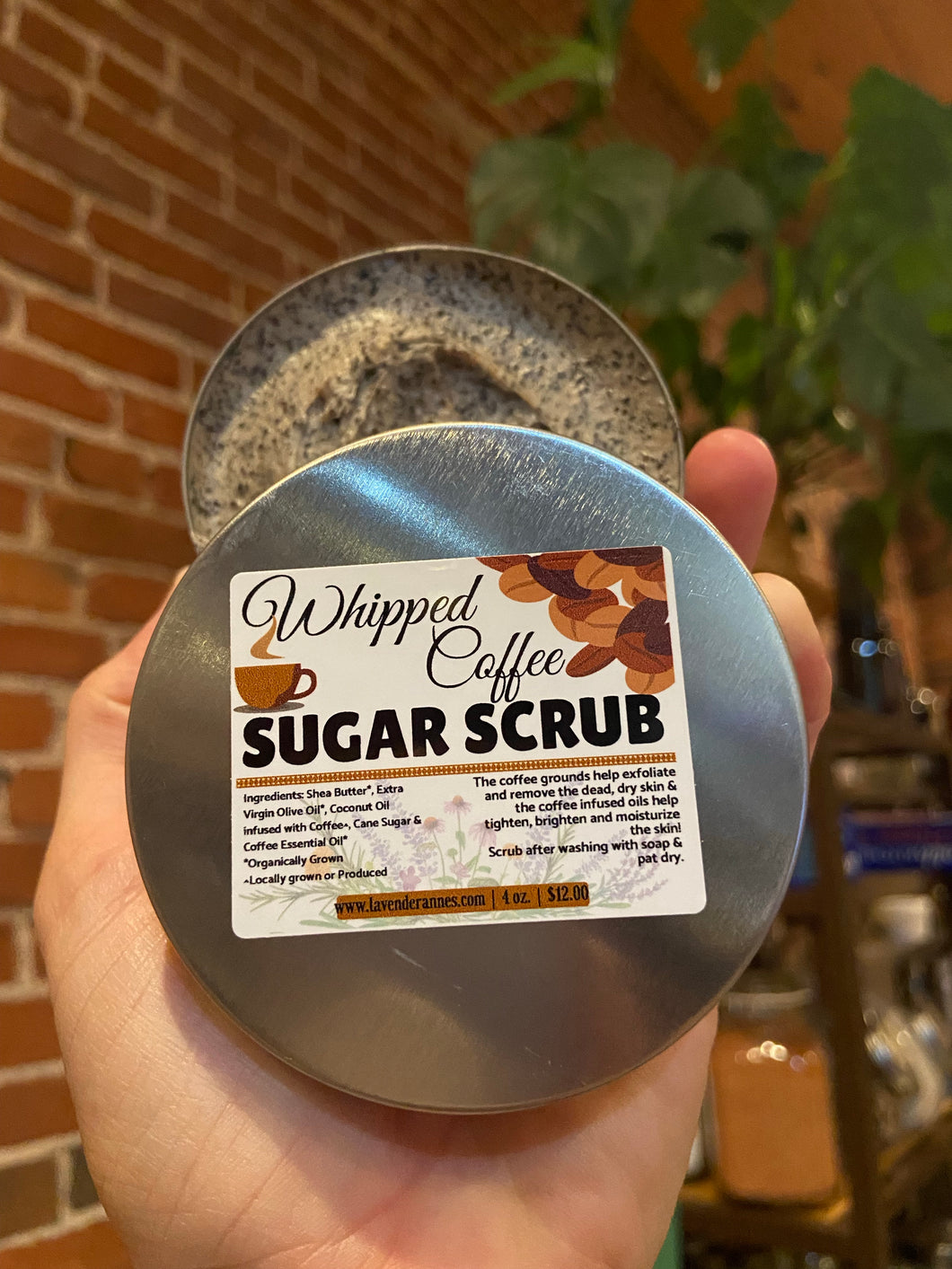 Whipped Coffee Sugar Scrub